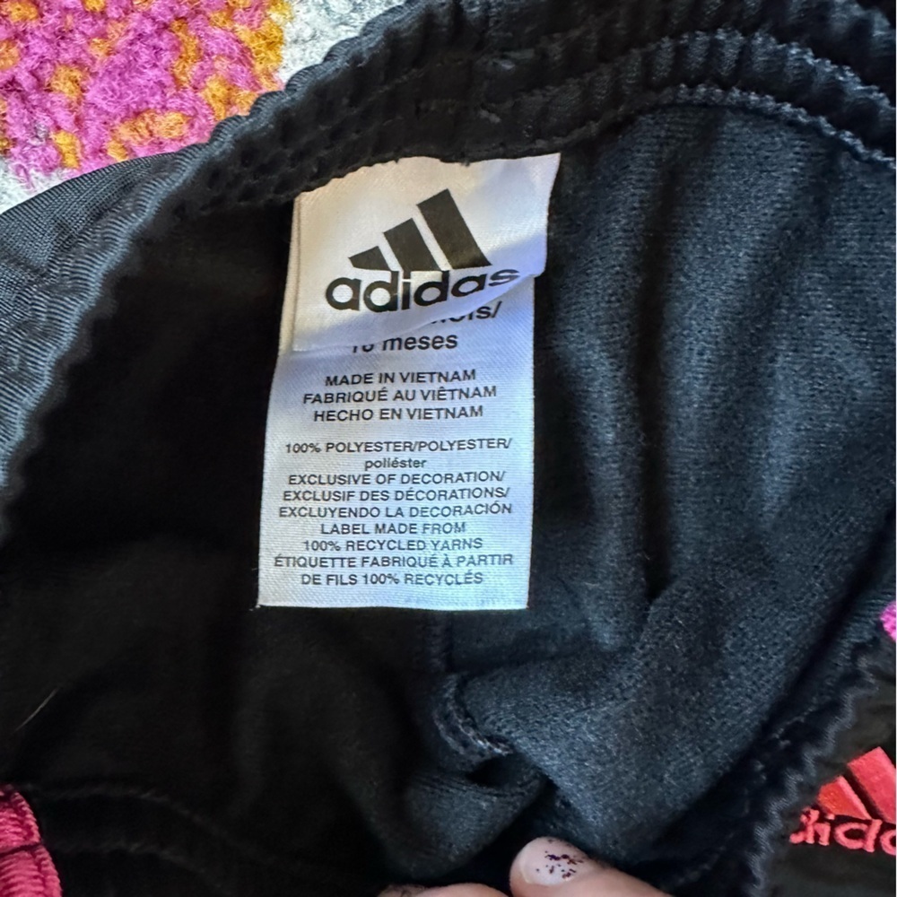 🌟3/$20🌟 Baby Adidas track pants - Picture 3 of 4